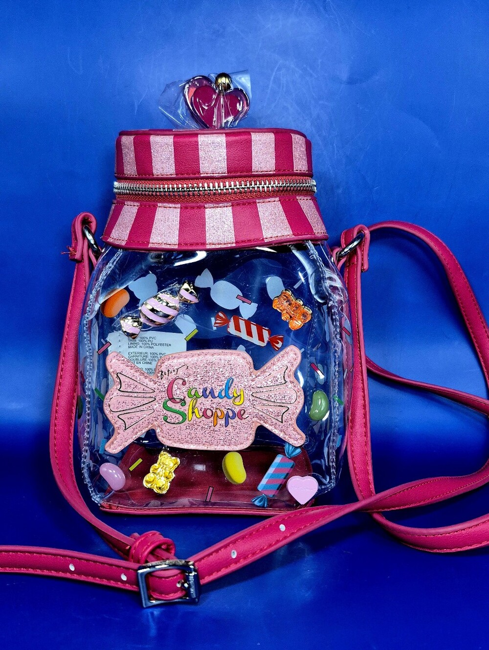 Betsey Johnson Kitsch Gimmie Candy Crossbody Bag